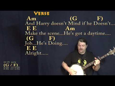 Sultans of Swing (Dire Straits) Banjo Cover Lesson with Chords/Lyrics - Capo 5th Fret