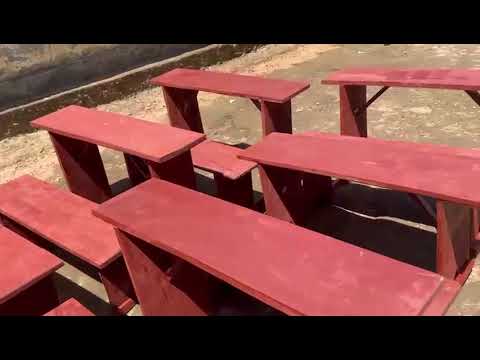 New School Desks & Benches for Mamoru
