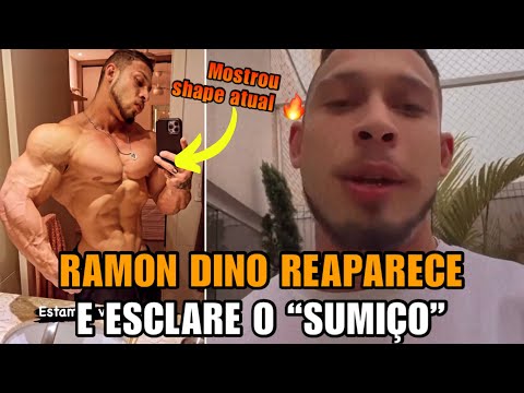 RAMON DINO REAPARECE ESCLARECE O SUMIÇO E MOSTRA SHAPE Atual 🔥