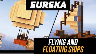 Eureka! Airships! tutorial / guide 1.18.2 - 1.19.2 Movable ships and balloons (minecraft java )