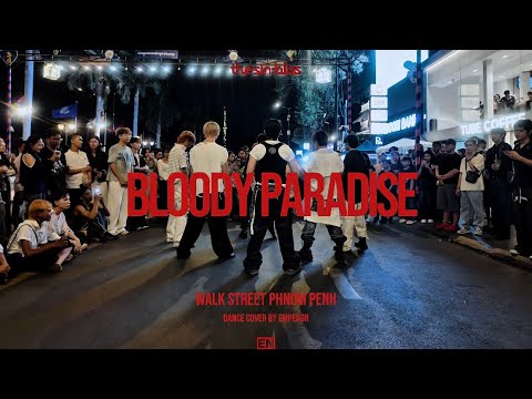 [ONE TAKE K-POP IN PUBLIC ] ENHYPEN (엔하이픈) 'Bloody Paradise' Dance Cover By Emperor | From Cambodia