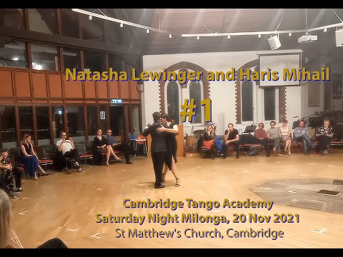 Natasha Lewinger and Haris Mihail - Cambride Tango Academy - 1