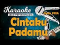 Karaoke CINTAKU PADAMU - Ita Purnamasari // Nada PRIA // Music By Lanno Mbauth