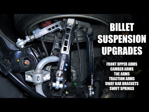 Installing BILLET Control Arms & More on my Z // SPL, Hotchkis, SWIFT