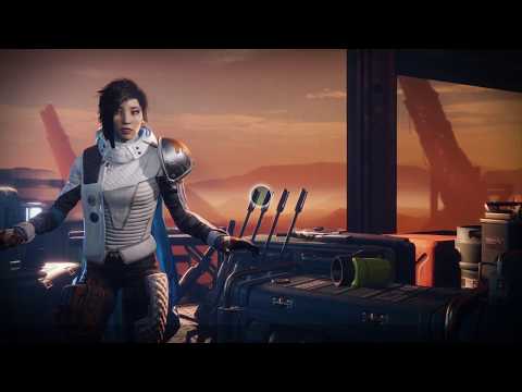 Destiny 2: Warmind - Ana Bray monologue before Gaurdian chooses new guns on Mars (not a tutorial)