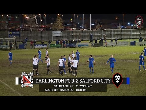 Darlington 1883 3-2 Salford City - Evo Stik Northern Premier League 01.03.16