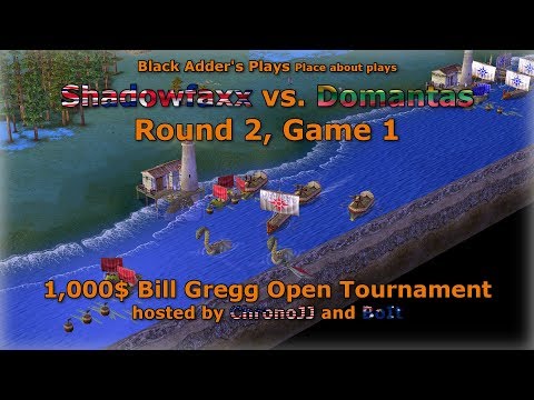 Bill Gregg Open Tournament, R2 - Shadowfaxx vs. Domantas, Game 1 - Age of Mythology: The Titans