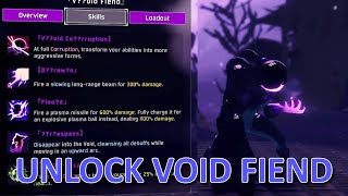 How to Unlock the Void Fiend - Survivors of The Void