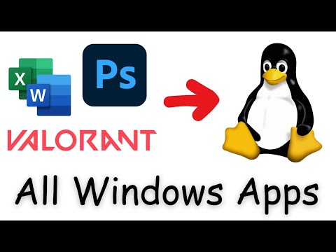 How to Run ANY Windows App on Linux in 1min.