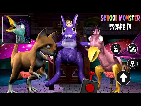 Garten of Banban School Monster Escape 4 - Chapter 1,2,3,4,5,6 Full Gameplay