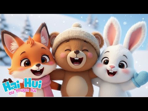 Iarna a sosit în zori + Săniuța fuge ❄️ Cântecele de iarnă pentru copii