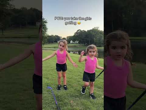 So do we hit it in the water or not?! 😂🤭⛳️ #chavezfamily #mom #parents #comedy #trending