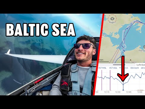 LOW SAVE ABOVE THE BALTIC SEA | 3900km TRAVEL BY GLIDER Ep. 3
