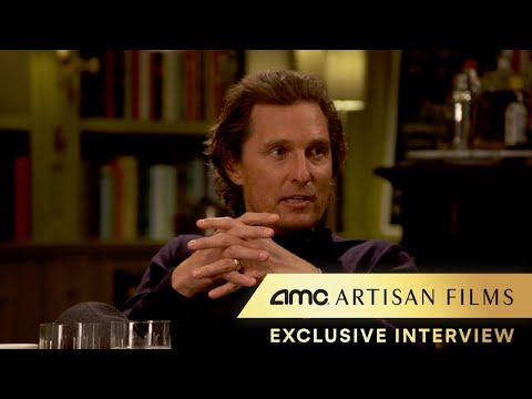 THE GENTLEMEN - Exclusive Interview (Matthew McConaughey, Michelle Dockery) | AMC Theatres (2020)