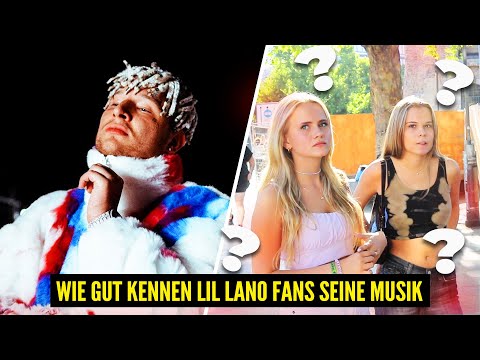 WIE GUT KENNEN LIL LANO FANS SEINE MUSIK? - Straßenumfrage