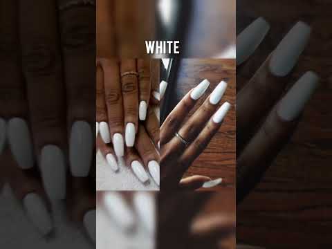 The best nail colors for dark skin||#musttrythis