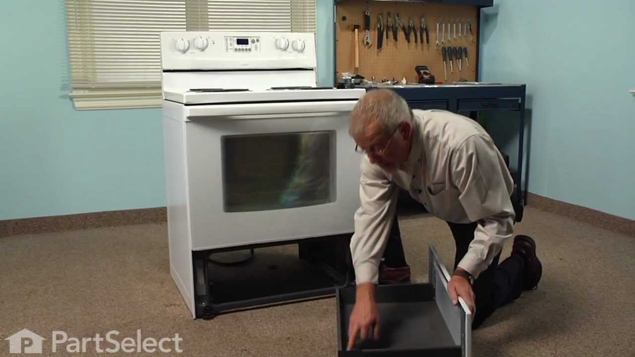 Replacing your Whirlpool Range Rear Drawer Glide Replacing your Whirlpool Range Rear Drawer Glide