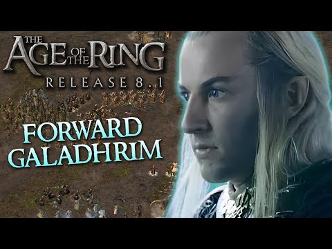 Age of the Ring mod 8.1 | Playing as LOTHLORIEN in a 3v3 | To the Battle Elves!