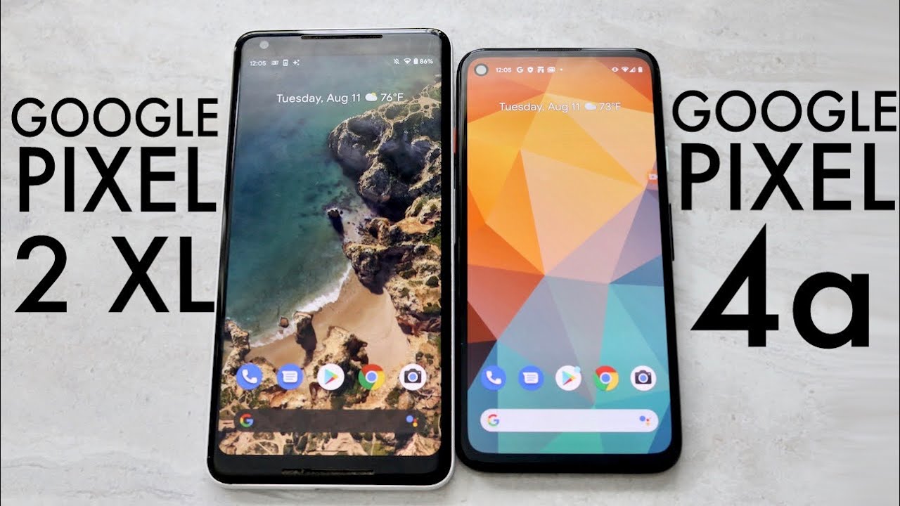 Google Pixel 4a Vs Google Pixel 2 XL! (Comparison) (Review)