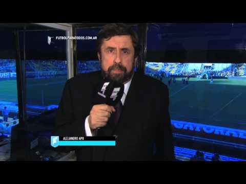 El análisis de Alejandro Apo. Central 1 - Independiente 1. Fecha 15. Primera División 2015. FPT