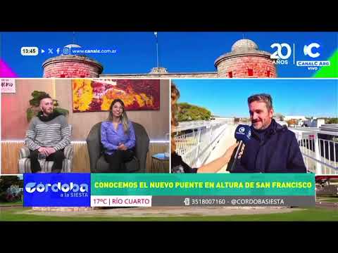 Conocemos el nuevo puente en altura de San Francisco | Carlos Ortega, Sec. de Infraestructura