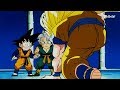 Goku Se Transforma En Super Saiyajin 3 Frente A Goten Y Trunks