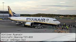 Inflight Announcements 2023