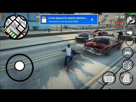 SA_Dox GTA San Andreas Mod | Realistic Graphics for Android (2GB/3GB/4GB RAM) #GTASA #MobileMod