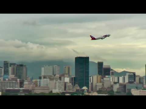 09.01.2012 Rio de Janeiro, Brasilien -  Aeroporto Santos Dumont.  Video.