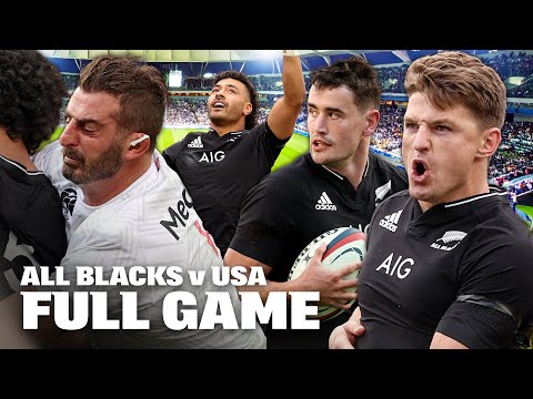 FULL GAME | All Blacks v USA | Washington, 2021