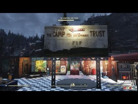 Fallout 76 Trap Camp. 9 Different Traps in one camp.