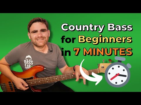 Country-Bass für Anfänger in 7 Minuten | Kostenloses PDF