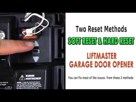 How To Reset LiftMaster Garage Door Opener: (Soft and Hard Reset)