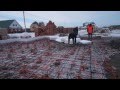 Бетон зимой обогрев. Фундамент 
