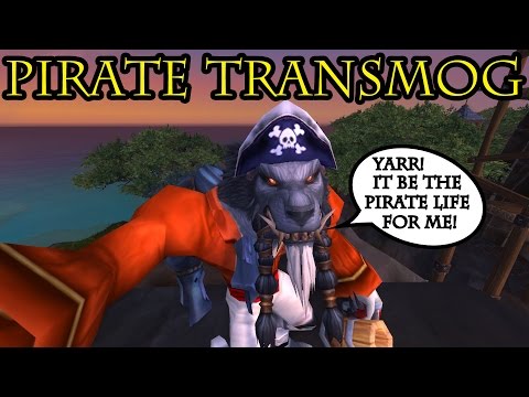 World of Warcraft Cloth Transmog - Pirate