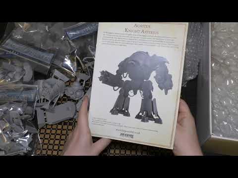 Acastas Knight Asterius - Unboxing (HH & WH40K)