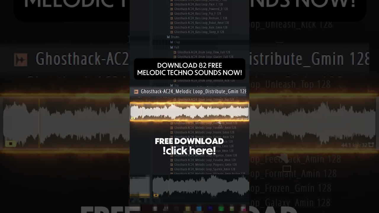 Free Melodic #Techno Samples #musicproducer #musicproduction