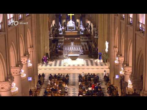 Messe du 16 mars 2026 à Notre-Dame de Paris