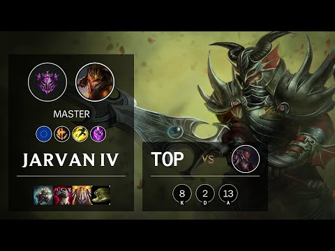 Jarvan IV Top vs Lucian - EUW Master Patch 10.19