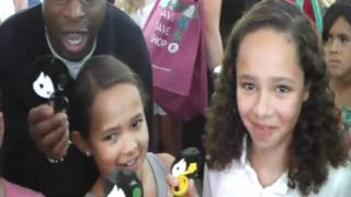 Phill Lewis and daughters love the Moni Poni