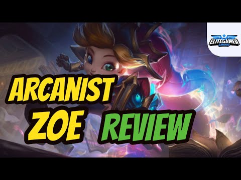 Arcanist Zoe Skin Spotlight - League of Legends Skin Review