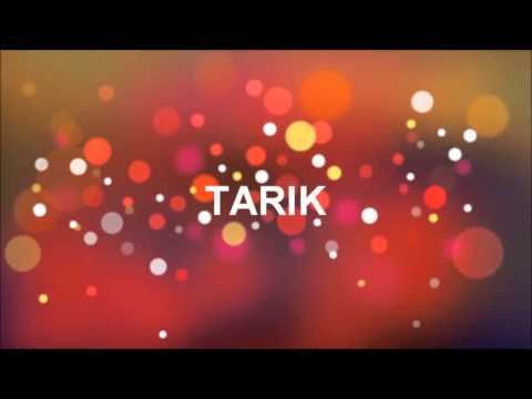 ¡FELIZ CUMPLEAÑOS TARIK!