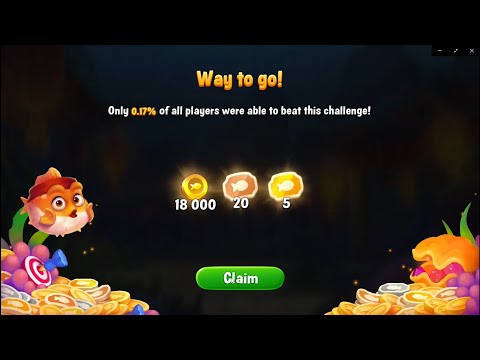 FISHDOM:  💥💥 Level 9607 First try 9608 Challenge level 💥💥