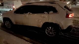 2016 Jeep Cherokee Spinning Summer Tires On Snow
