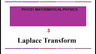 MP34 Laplace Transform