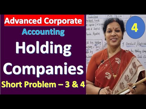 1 Holding Companies Introduction from Advanced Corporate Accounting Subject