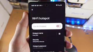 ANY Google Pixel How To Turn On Hotspot!