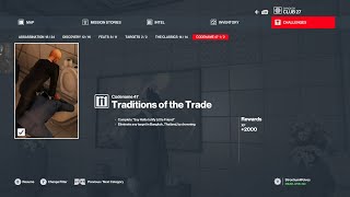 Hitman 3 Traditions of the trade Challenge guide Unlock Codename 47 suit Walkthrough