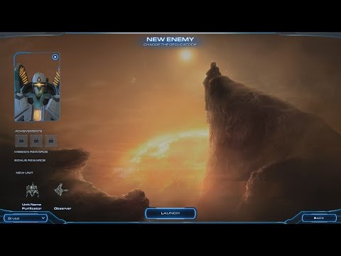 Starcraft II - Custom Campaign: Unification of Purifiers - Brutal - Mission 3: New Enemy