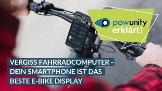 Vergiss Fahrradcomputer - dein Smartphone ist das beste E-Bike Display